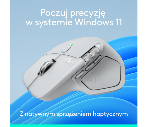 Logitech MX Master 4 Biały - 1365780 - zdjęcie 4